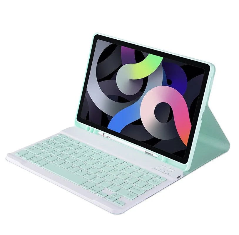 Tablet Keyboard Case for Samsung Galaxy Tab S6 Lite Tab A7 Lite Tab A7 Tab A8 Tab S7 Tab S8 Tab S9 11 10.5 10.4 8.7 inch - Slobuy