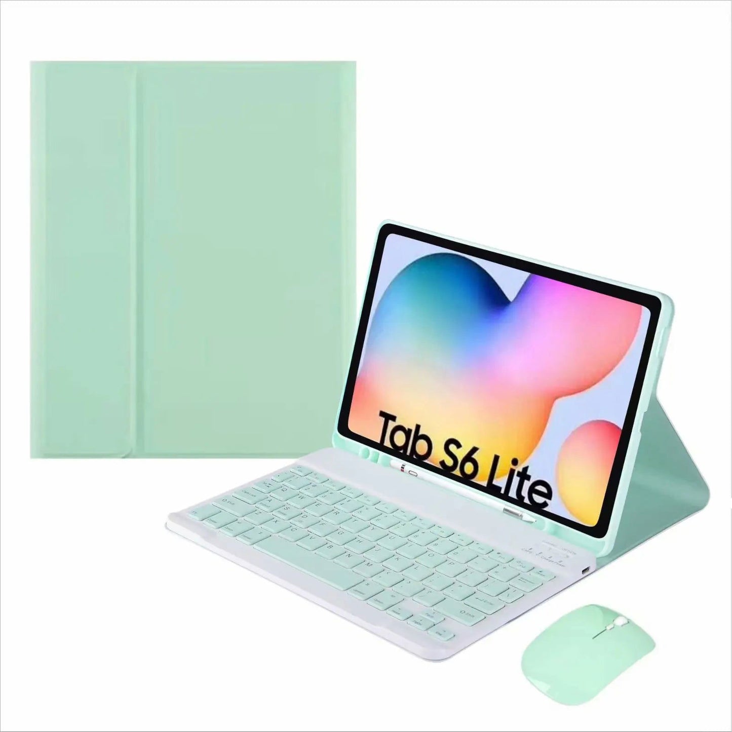 Tablet Keyboard Case for Samsung Galaxy Tab S6 Lite Tab A7 Lite Tab A7 Tab A8 Tab S7 Tab S8 Tab S9 11 10.5 10.4 8.7 inch - Slobuy