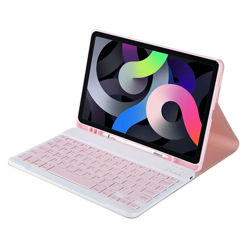 Tablet Keyboard Case for Samsung Galaxy Tab S6 Lite Tab A7 Lite Tab A7 Tab A8 Tab S7 Tab S8 Tab S9 11 10.5 10.4 8.7 inch - Slobuy