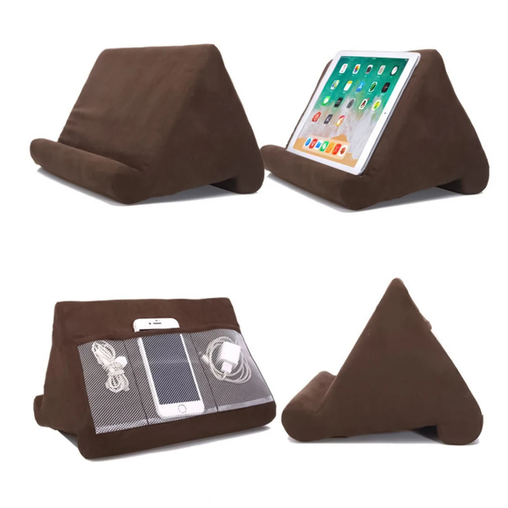 Tablet Phone holder Multifunctional pillow-type suitable For iPad Tablet holder mobile phone Accessories sponge holder - Slobuy