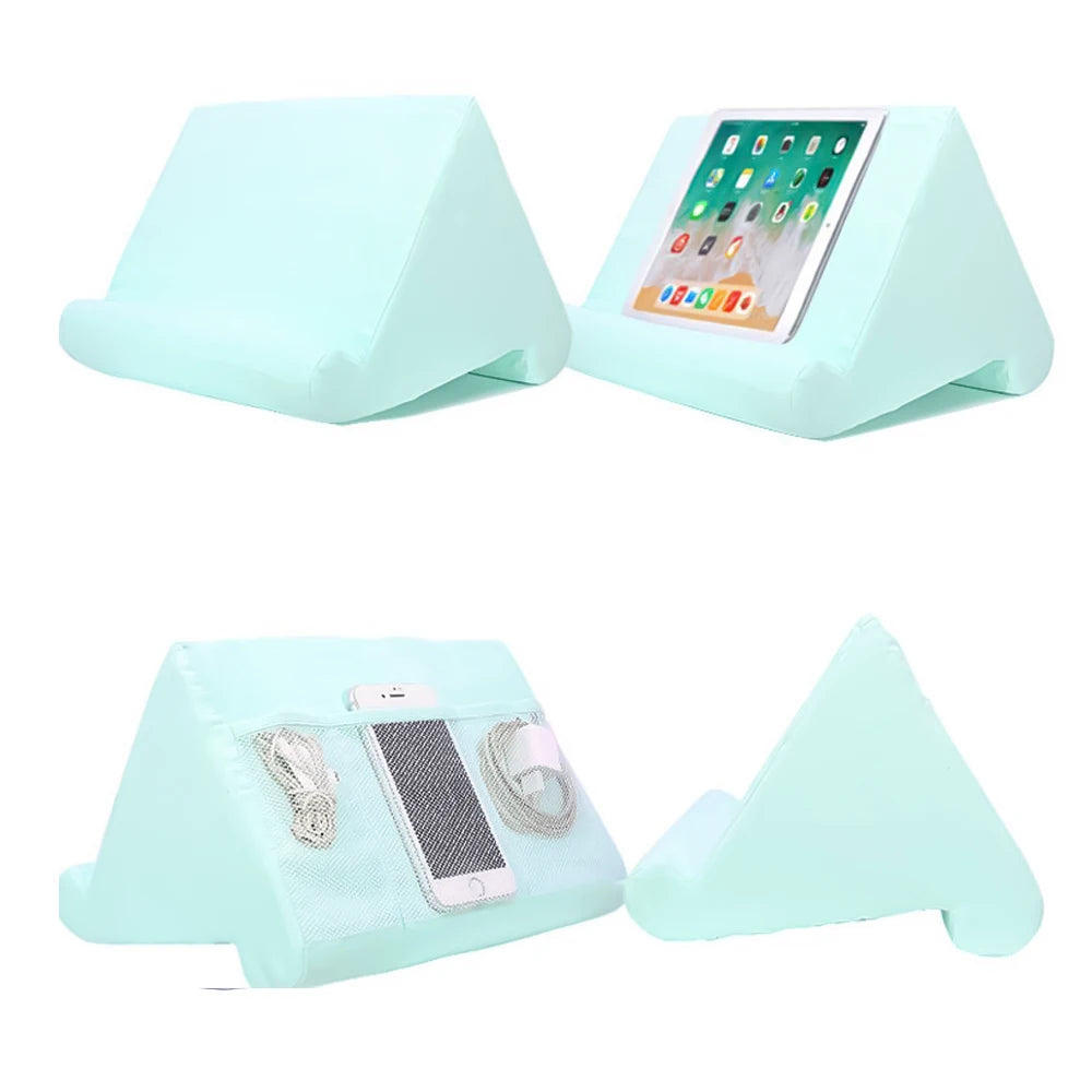 Tablet Phone holder Multifunctional pillow-type suitable For iPad Tablet holder mobile phone Accessories sponge holder - Slobuy