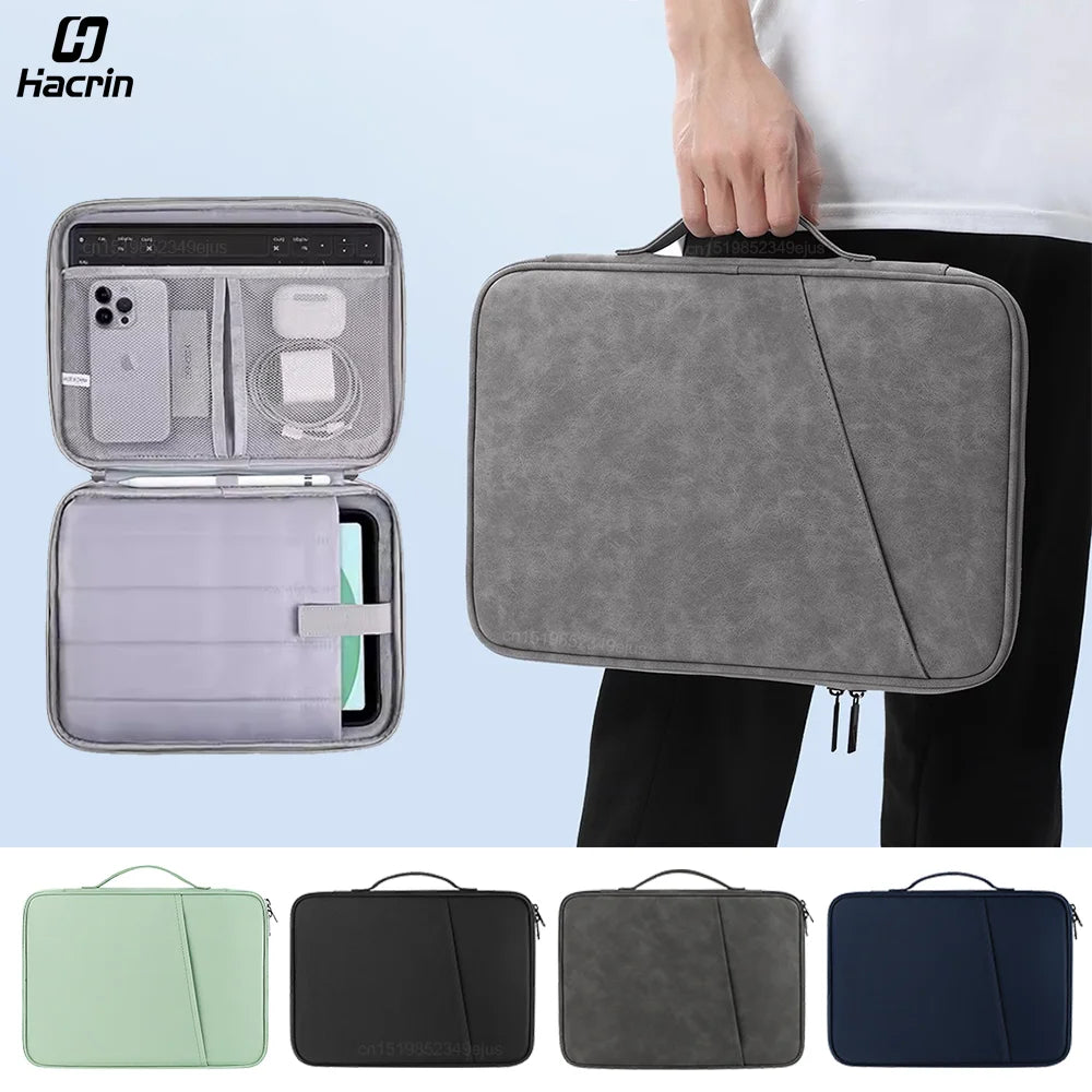 Tablet Sleeve Bag For Samsung Galaxy Tab S7 FE S8 S9 Plus A8 S6 Lite Pouch Case For Xiaomi Pad 5 6 Pro Redmi Pad SE Portable Bag - Slobuy