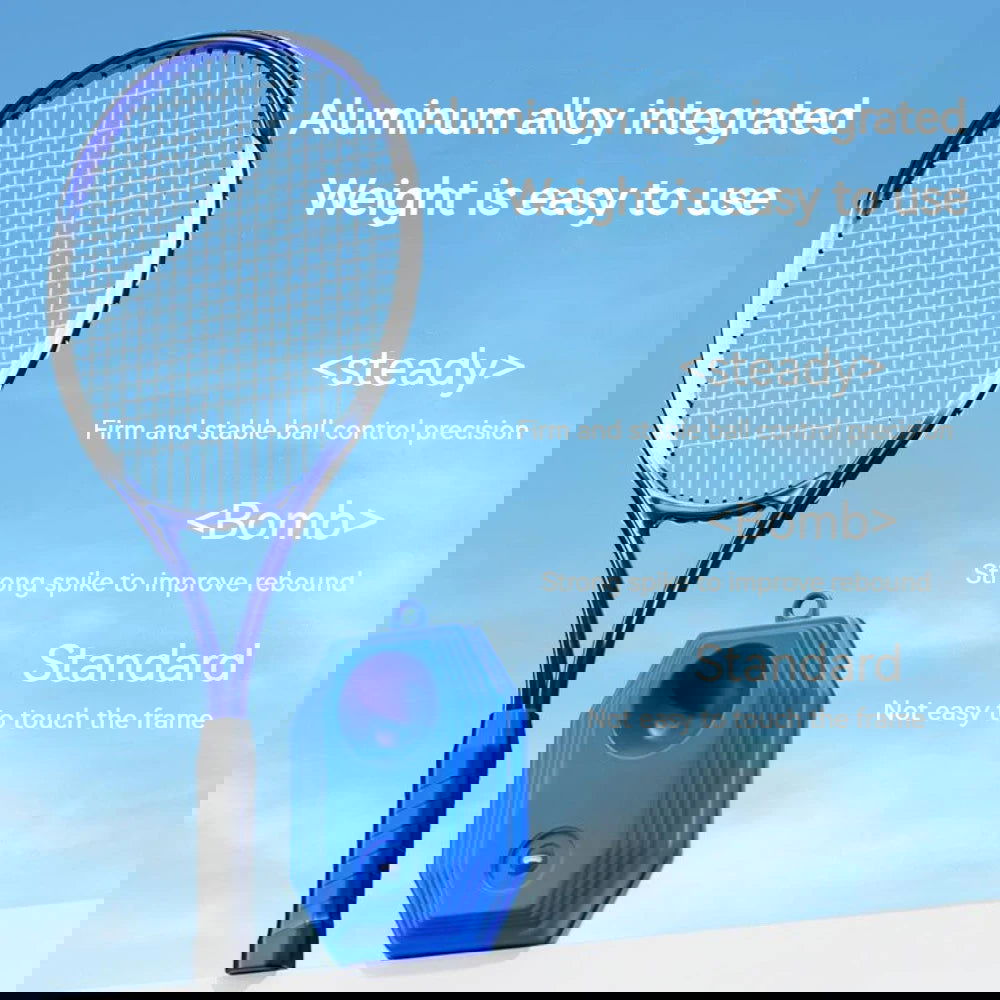 Tennis Rackets 2Pcs Kids Outdoor Sports Racquet Set Children's Beginners Serve Rebound Training Tennis Racket Set - Slobuy