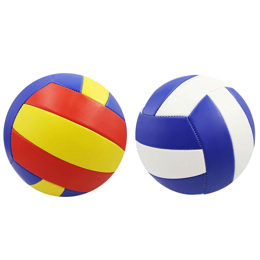Volleyball, No 5, Soft And Light PVC Rubber, Enhances Durability With Machine Stitching, Suitable For All Ages And Skill Levels - Slobuy