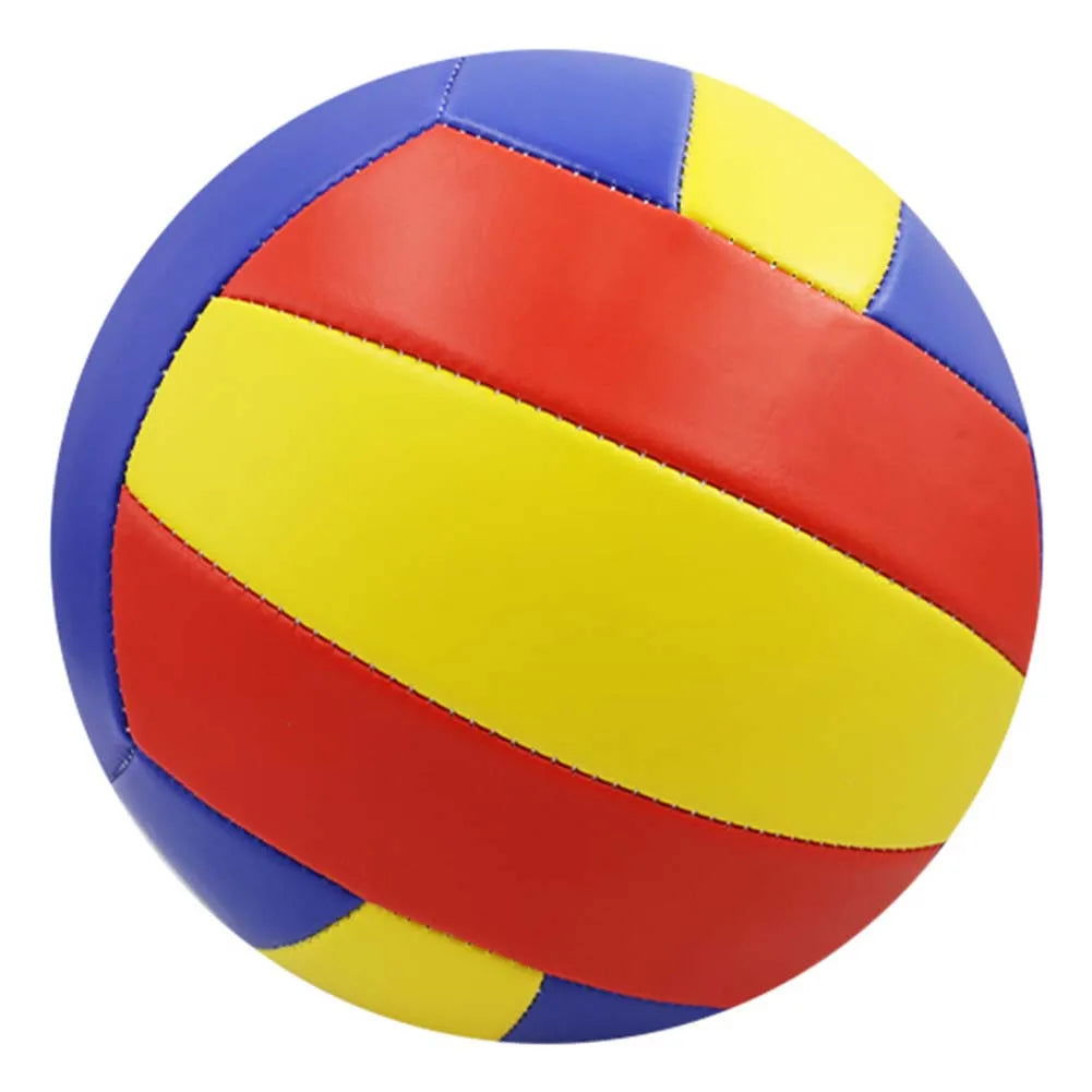 Volleyball, No 5, Soft And Light PVC Rubber, Enhances Durability With Machine Stitching, Suitable For All Ages And Skill Levels - Slobuy