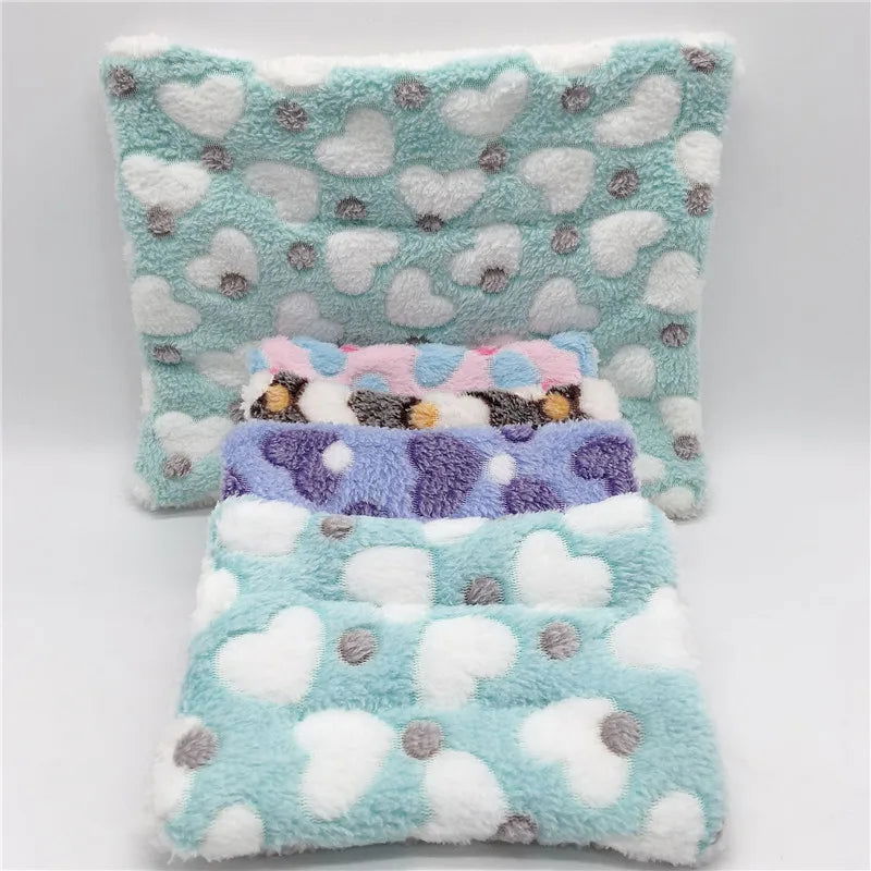 Winter Warm Small Guinea Pig Hamster Bed House House Nest Hamster Accessories Squirrel Hedgehog Rabbit Chinchilla Bed Mat - Slobuy