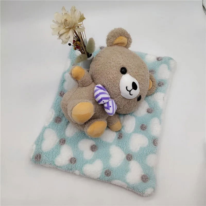 Winter Warm Small Guinea Pig Hamster Bed House House Nest Hamster Accessories Squirrel Hedgehog Rabbit Chinchilla Bed Mat - Slobuy