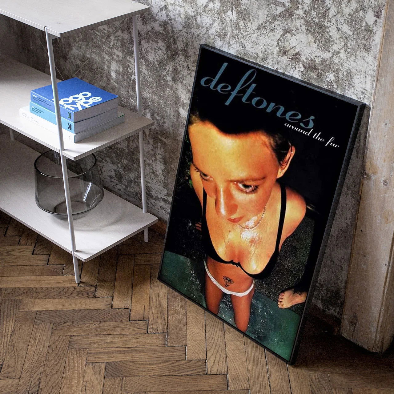 lassic Hip Hop Singer Star Deftones Music Album Cover Canvas Painting Print Poster For Living Room Wall Art Home Decor Pictures - Slobuy