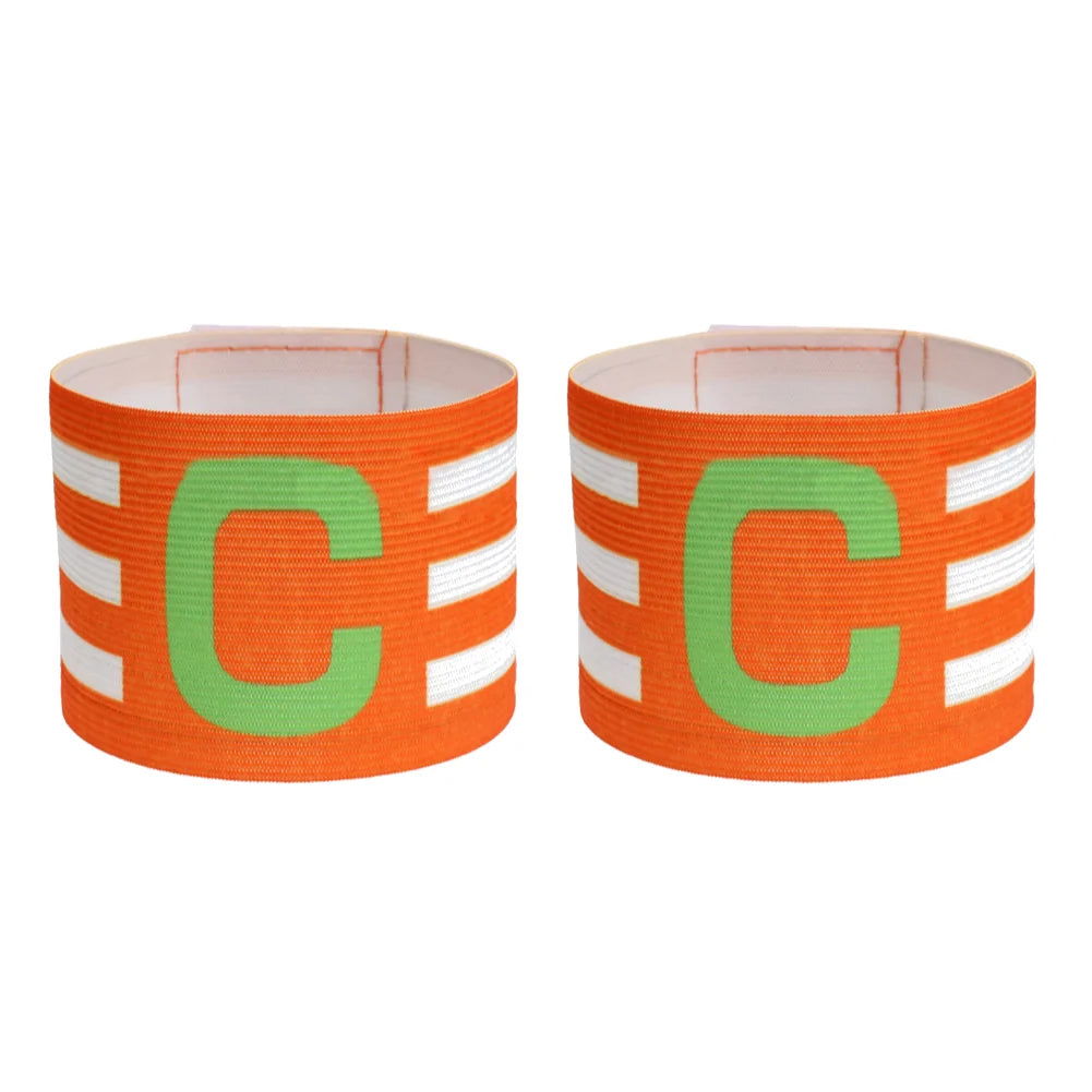 1-3pc Kid Adults Football Captain Armband Soccer Arm Band Leader Competition Gift Soccer Captain Group Armband Football Training - Slobuy