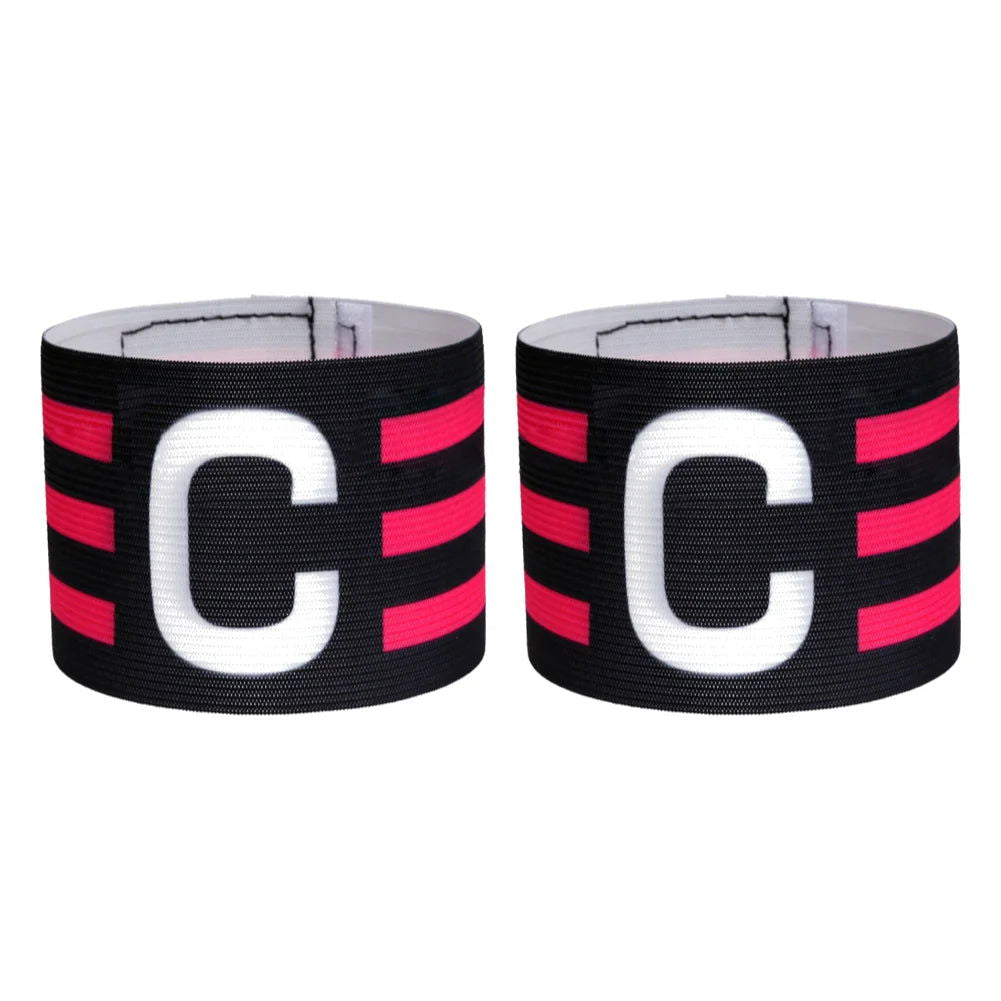 1-3pc Kid Adults Football Captain Armband Soccer Arm Band Leader Competition Gift Soccer Captain Group Armband Football Training - Slobuy