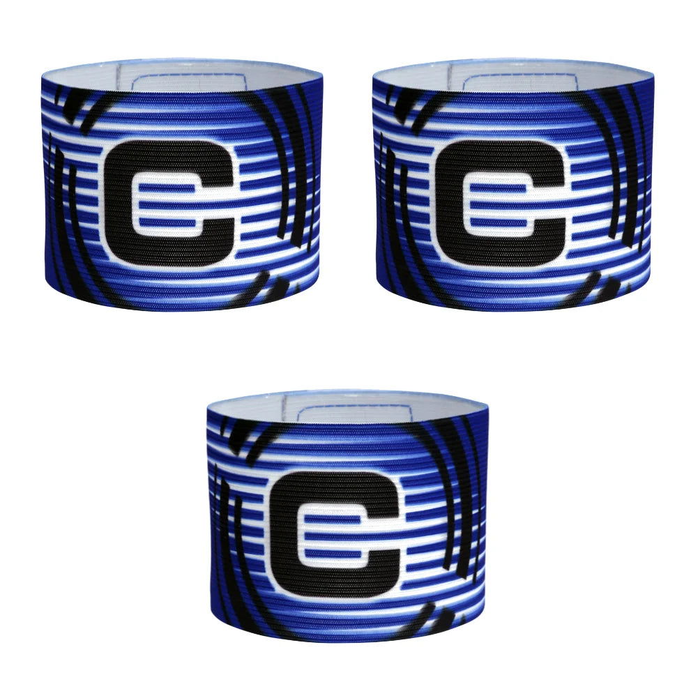 1-3pc Kid Adults Football Captain Armband Soccer Arm Band Leader Competition Gift Soccer Captain Group Armband Football Training - Slobuy