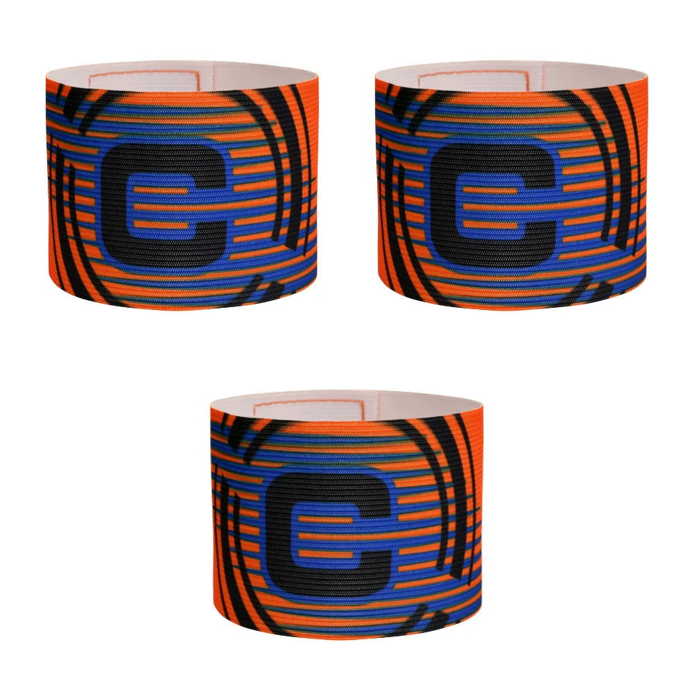1-3pc Kid Adults Football Captain Armband Soccer Arm Band Leader Competition Gift Soccer Captain Group Armband Football Training - Slobuy