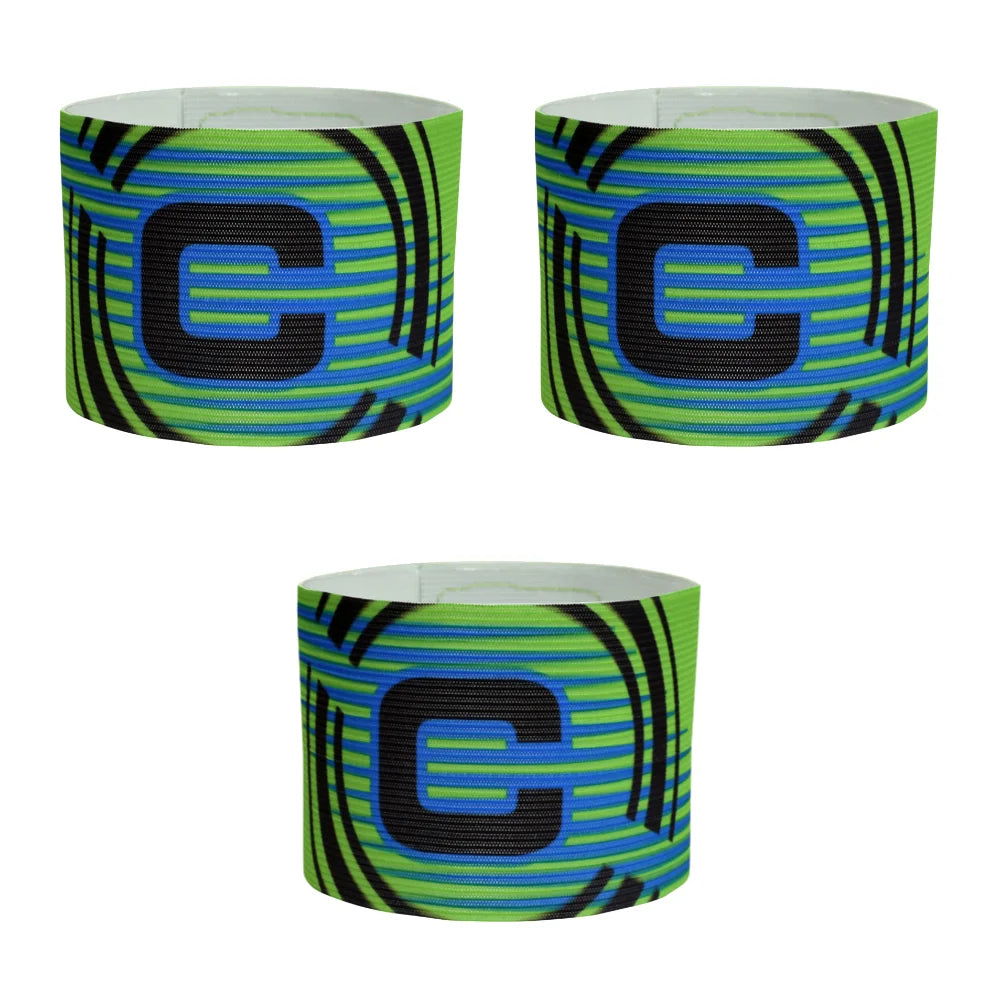 1-3pc Kid Adults Football Captain Armband Soccer Arm Band Leader Competition Gift Soccer Captain Group Armband Football Training - Slobuy