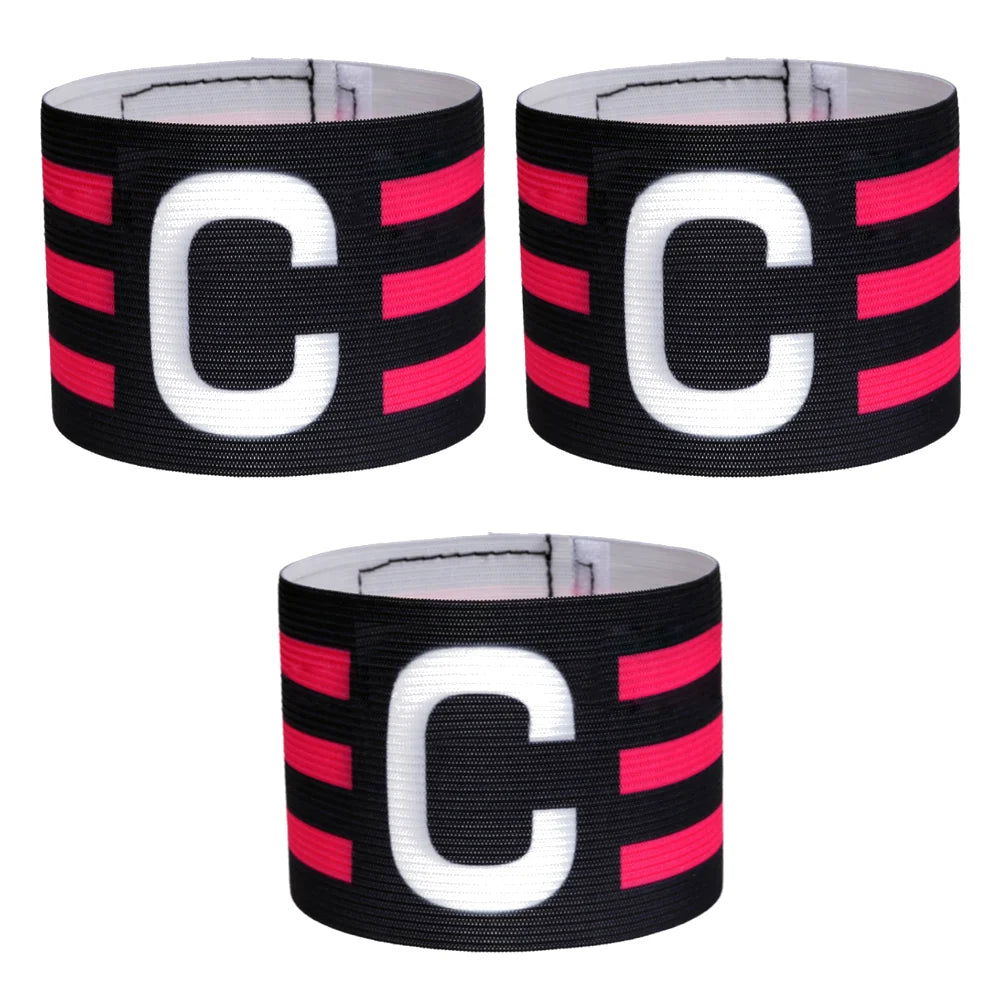 1-3pc Kid Adults Football Captain Armband Soccer Arm Band Leader Competition Gift Soccer Captain Group Armband Football Training - Slobuy
