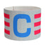 1-3pc Kid Adults Football Captain Armband Soccer Arm Band Leader Competition Gift Soccer Captain Group Armband Football Training - Slobuy
