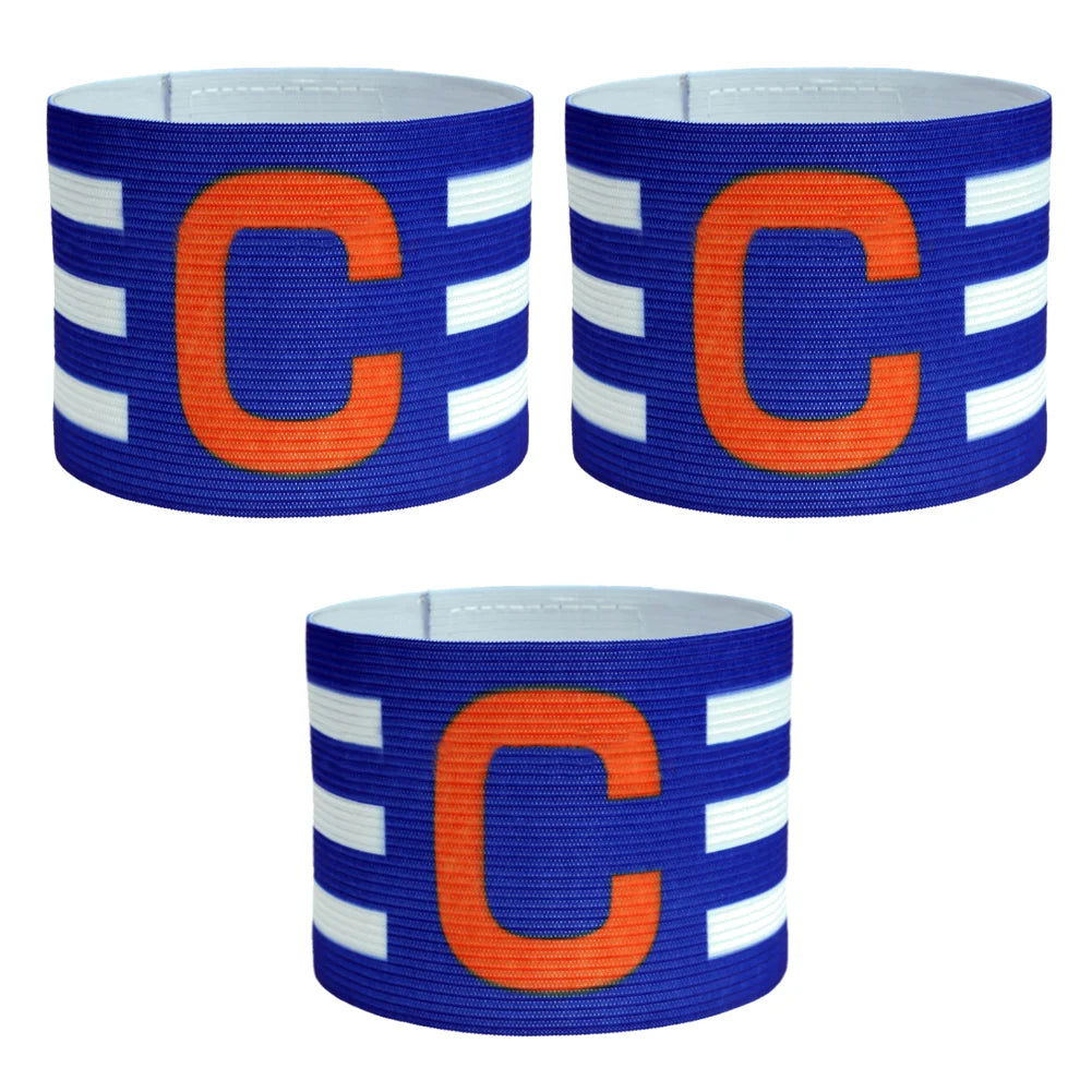 1-3pc Kid Adults Football Captain Armband Soccer Arm Band Leader Competition Gift Soccer Captain Group Armband Football Training - Slobuy