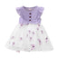 1-5 Years Kids Girl Princess Dress Beautiful Butterfly Ruffle Tulle Dress Toddler Girl Birthday Party Skirt Fashion Baby Clothes - Slobuy