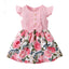 1-5 Years Little Girl Princess Dress Clothing Baby Girl Sleeveless Floral Fashion Dress Children Girl Daily Holiday Clothes - Slobuy