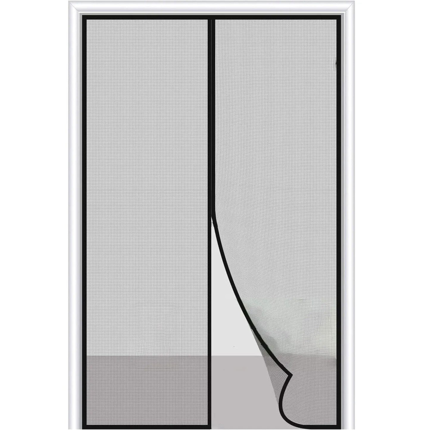 1-piece Door Curtain 100CM * 210CM Mosquito Resistant Magnetic Soft Yarn Door Curtain - Slobuy