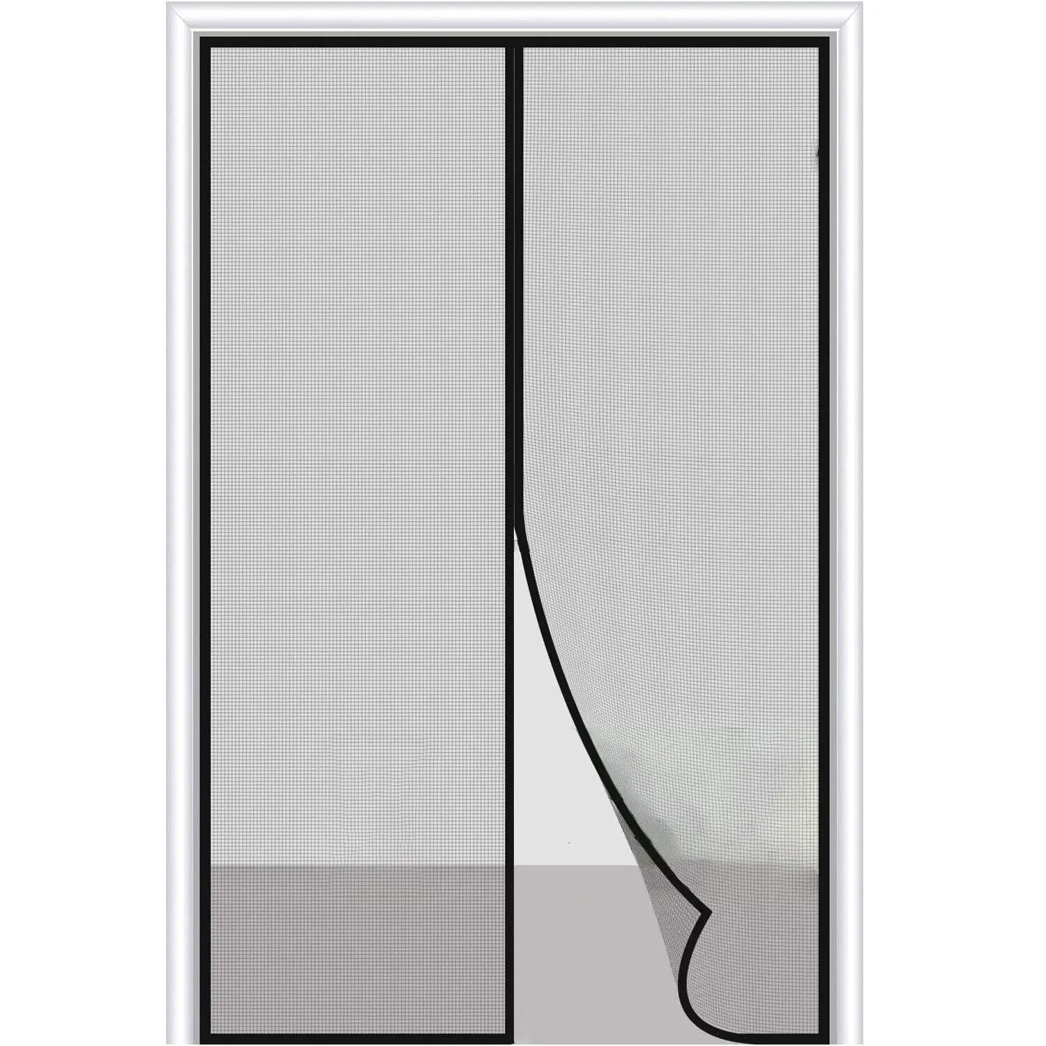 1-piece Door Curtain 100CM * 210CM Mosquito Resistant Magnetic Soft Yarn Door Curtain - Slobuy