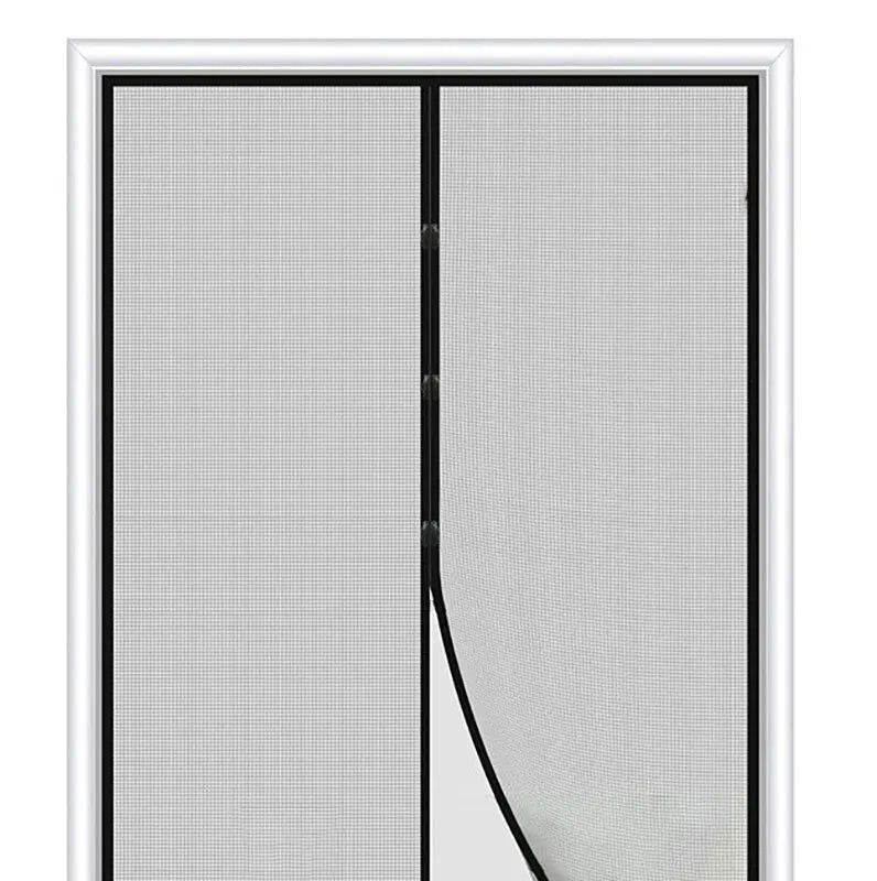 1-piece Door Curtain 100CM * 210CM Mosquito Resistant Magnetic Soft Yarn Door Curtain - Slobuy