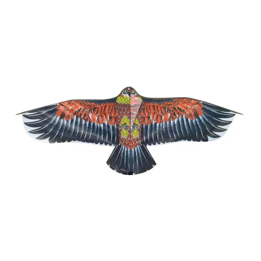 1.1m Eagle Kite With 30 Meter Kite Line Large Eagle Flying Bird Kites Children Gift Family Trips Garden Outdoor Sports DIY Toy - Slobuy