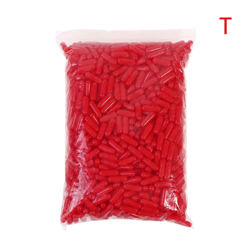 1000Pcs Empty Hard Gelatin Capsule Size 0# Clear Kosher Gel Medicine Pill Vitamins Personal Health Care Pill Cases Splitters - Slobuy