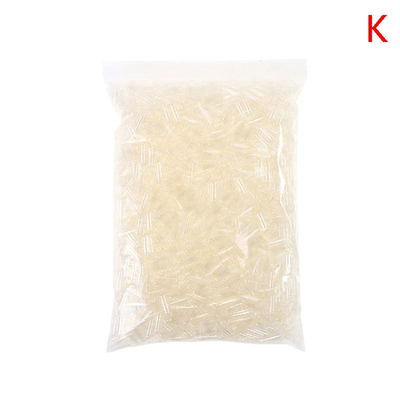1000Pcs Empty Hard Gelatin Capsule Size 0# Clear Kosher Gel Medicine Pill Vitamins Personal Health Care Pill Cases Splitters - Slobuy