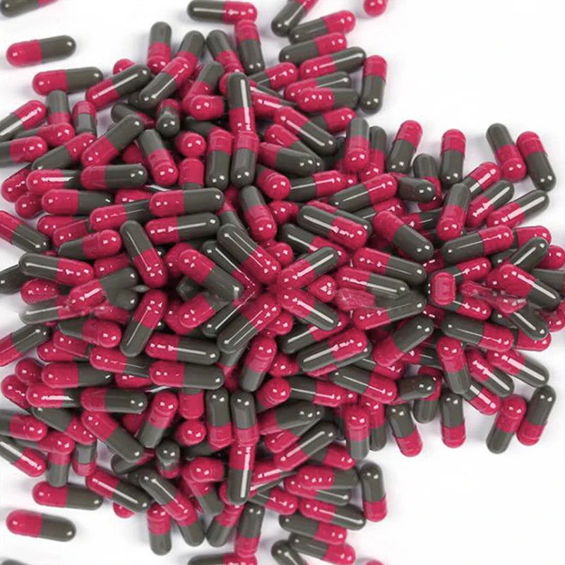 1000Pcs Empty Hard Gelatin Capsule Size 0# Clear Kosher Gel Medicine Pill Vitamins Personal Health Care Pill Cases Splitters - Slobuy