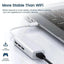 100Mbps USB C Network Card USB To RJ45 Ethernet Lan Adapter 3 USB 2.0 Type C Hub for MacBook Xiaomi Samsung Huawei PC Computer - Slobuy