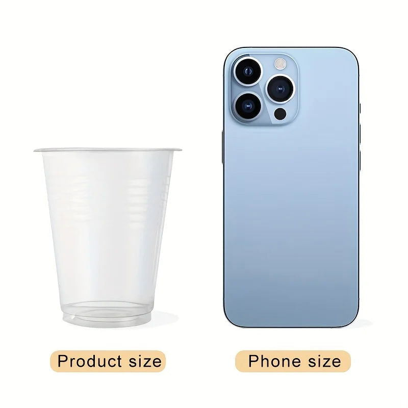 50/100PCS Disposable Clear Plastic Cup Outdoor Picnic Birthday Kitchen Party Tableware Party Plastic Cups for Picnic - Slobuy