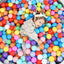 100PCS Outdoor Sport Ball Colorful Soft Water Pool Ocean Wave Ball Baby Children Funny Toys Eco-Friendly Stress Air Ball ToyBall - Slobuy