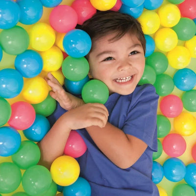 100PCS Outdoor Sport Ball Colorful Soft Water Pool Ocean Wave Ball Baby Children Funny Toys Eco-Friendly Stress Air Ball ToyBall - Slobuy