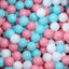 100PCS Outdoor Sport Ball Colorful Soft Water Pool Ocean Wave Ball Baby Children Funny Toys Eco-Friendly Stress Air Ball ToyBall - Slobuy
