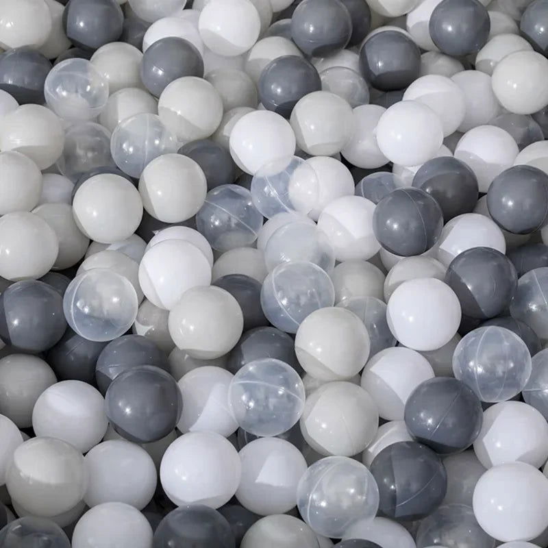 100PCS Outdoor Sport Ball Colorful Soft Water Pool Ocean Wave Ball Baby Children Funny Toys Eco-Friendly Stress Air Ball ToyBall - Slobuy