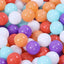 100PCS Outdoor Sport Ball Colorful Soft Water Pool Ocean Wave Ball Baby Children Funny Toys Eco-Friendly Stress Air Ball ToyBall - Slobuy
