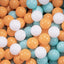 100PCS Outdoor Sport Ball Colorful Soft Water Pool Ocean Wave Ball Baby Children Funny Toys Eco-Friendly Stress Air Ball ToyBall - Slobuy
