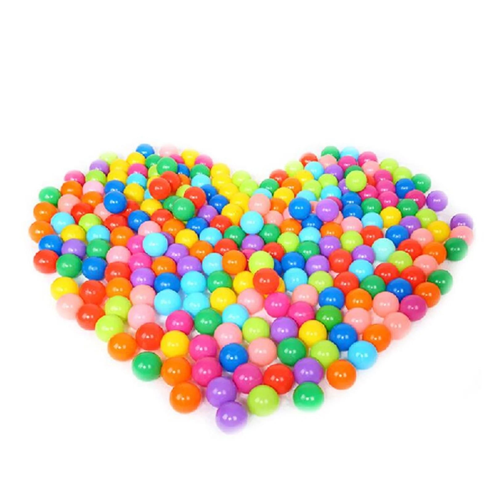 100PCS Outdoor Sport Ball Colorful Soft Water Swim Pool Ocean Wave Ball Baby Eco-Friendly Stress Air Ball Tent Toys for Children - Slobuy