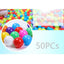 100PCS Outdoor Sport Ball Colorful Soft Water Swim Pool Ocean Wave Ball Baby Eco-Friendly Stress Air Ball Tent Toys for Children - Slobuy