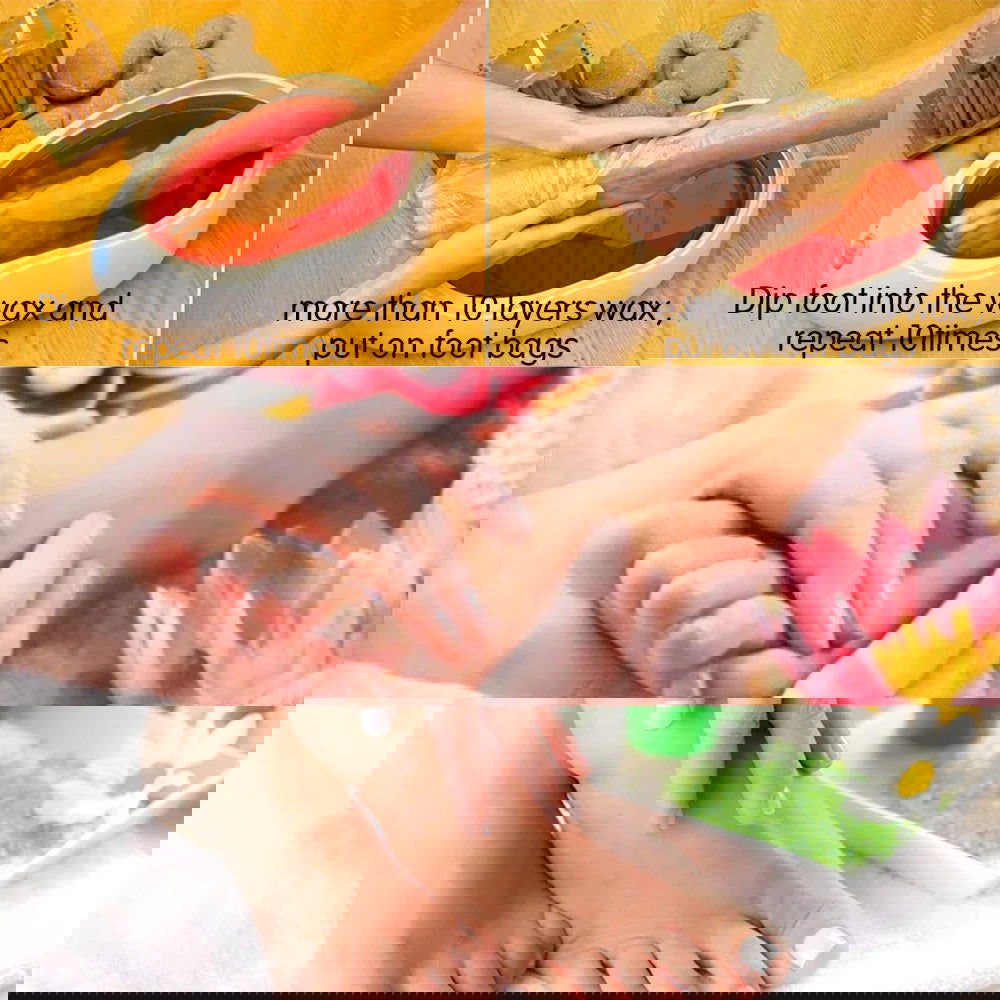 100Pcs Transprent Disposable Foot Bags Detox SPA Covers PE Plastic Foot Film Prevent Infection Chapped Feet Care Pedicure Tools - Slobuy