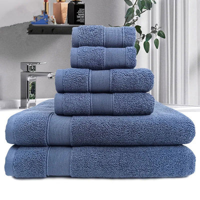 100% Cotton Bath Towel Absorbent Adult Bath Towel Solid Color Soft Affinity Wash Face Hand Shower Towel Bathroom Towel - Slobuy