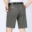 100% Cotton Shorts Men Knee Length Boardshorts Classic Brand Comfortable Clothing Beach Shorts Male Short Trousers - Slobuy