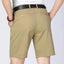 100% Cotton Shorts Men Knee Length Boardshorts Classic Brand Comfortable Clothing Beach Shorts Male Short Trousers - Slobuy