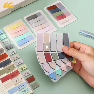 100 Sheets Sticky Note Transparent Sticky Note Index Tabs Arrow Flags Posted It For Page Marker Planner Stickers Office School - Slobuy