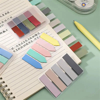 100 Sheets Sticky Note Transparent Sticky Note Index Tabs Arrow Flags Posted It For Page Marker Planner Stickers Office School - Slobuy