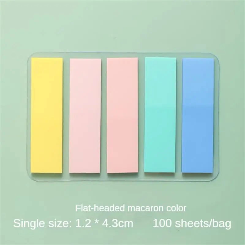 100 Sheets Sticky Note Transparent Sticky Note Index Tabs Arrow Flags Posted It For Page Marker Planner Stickers Office School - Slobuy