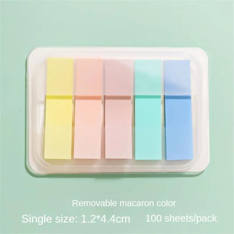 100 Sheets Sticky Note Transparent Sticky Note Index Tabs Arrow Flags Posted It For Page Marker Planner Stickers Office School - Slobuy
