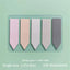 100 Sheets Sticky Note Transparent Sticky Note Index Tabs Arrow Flags Posted It For Page Marker Planner Stickers Office School - Slobuy