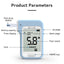 AICARE Blood Glucose Meter Glucometer Diabetes 50/100 Test Strips Lancets Blood Sugar Meter Monitor Medical Devices Tester - Slobuy