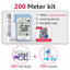 AICARE Blood Glucose Meter Glucometer Diabetes 50/100 Test Strips Lancets Blood Sugar Meter Monitor Medical Devices Tester - Slobuy